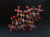 Crystal structure model of the mineral Epidote