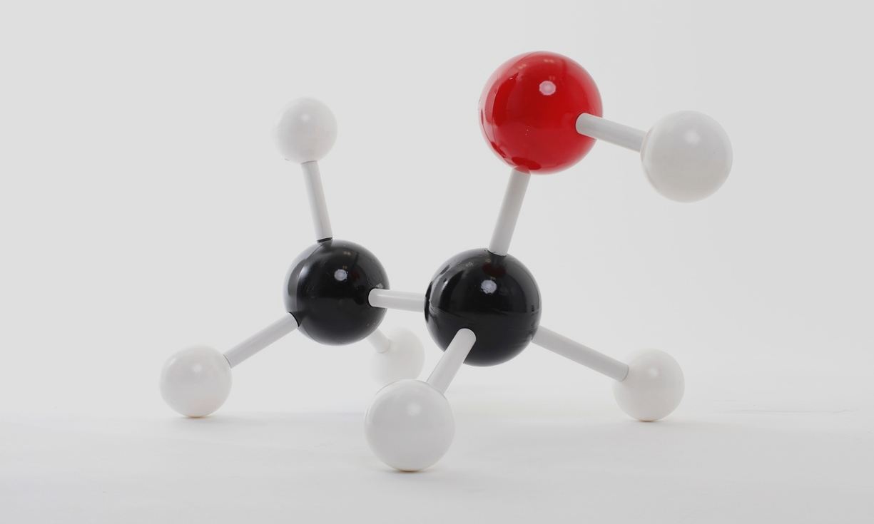 A giant molecular model of ethanol